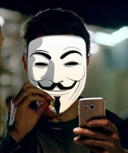 Create meme: mask, people, anonymous