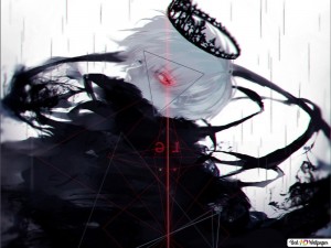 Создать мем: kaneki one eyed king, токийский гуль, канеки 4 сезон одноглазый король