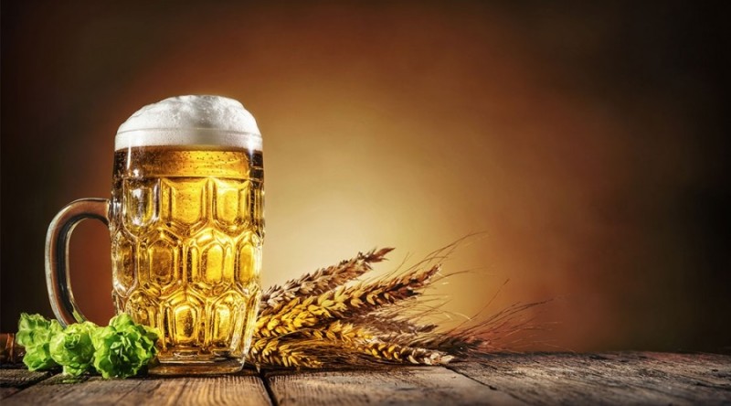 Create meme: beer , hops beer, beer background