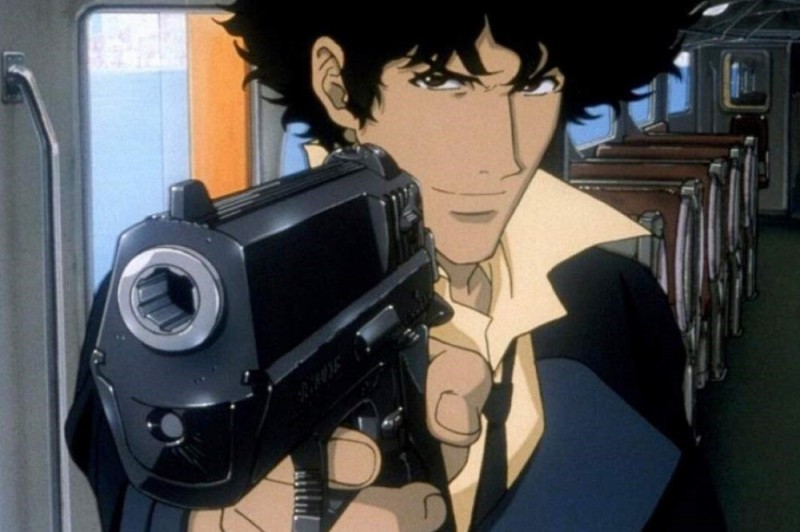 Create meme: spike Spiegel, cowboy bebop spike, cowboy bebop 