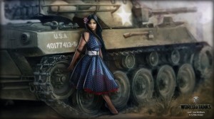 Create meme: girls tanks, the Wallpapers of tanks with girls, the Wallpapers tanks world of tanks with girls