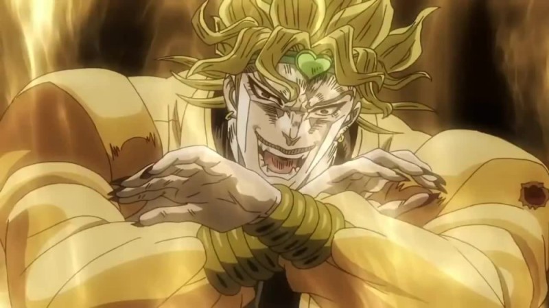 Create meme: jojo dio Brando, jojo fag, jojo memes