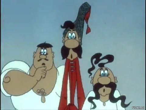 Create meme: cartoon cossacks salt, Cossacks cartoon, Three Cossacks cartoon