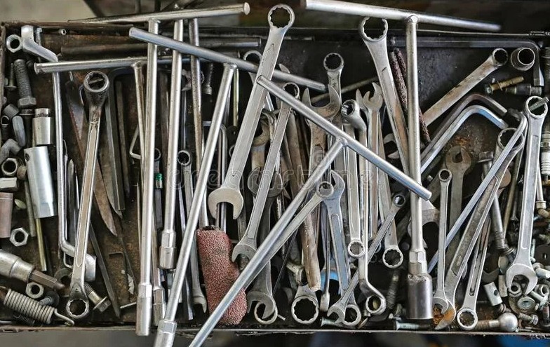 Create meme: wrenches, there are a lot of wrenches, a bunch of wrenches