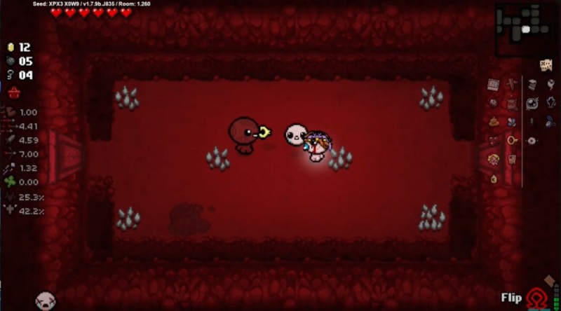 Создать мем: айзек игра, the binding of isaac: rebirth, игра рогалик айзек