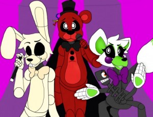 Create meme: all of the animatronics, deviantart, mangle