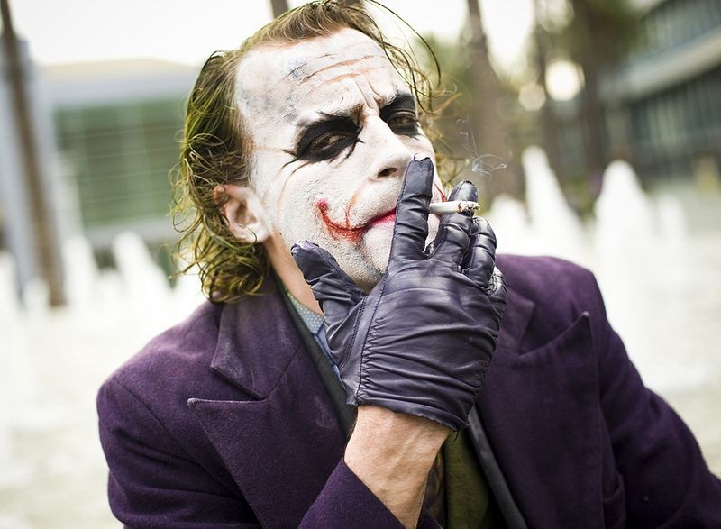 Create meme: Heath Ledger the Joker without makeup, Ledger Joker, the Joker Heath Ledger