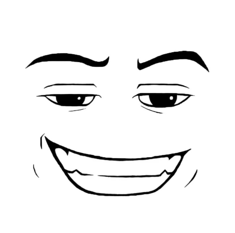 Create meme: roblox meme face, meme face from roblox on a transparent background, memes of roblox face