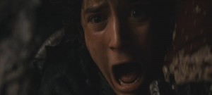 Create meme: lord of the rings, gif, frodo nooo clear