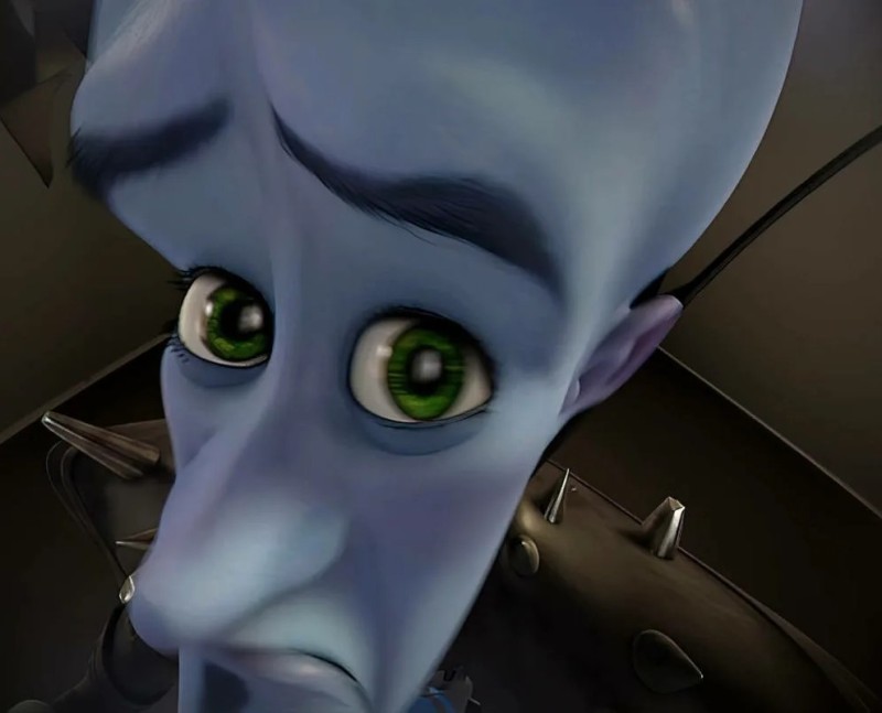 Create meme: megamind characters, Megamind is the death button, megamind meme template