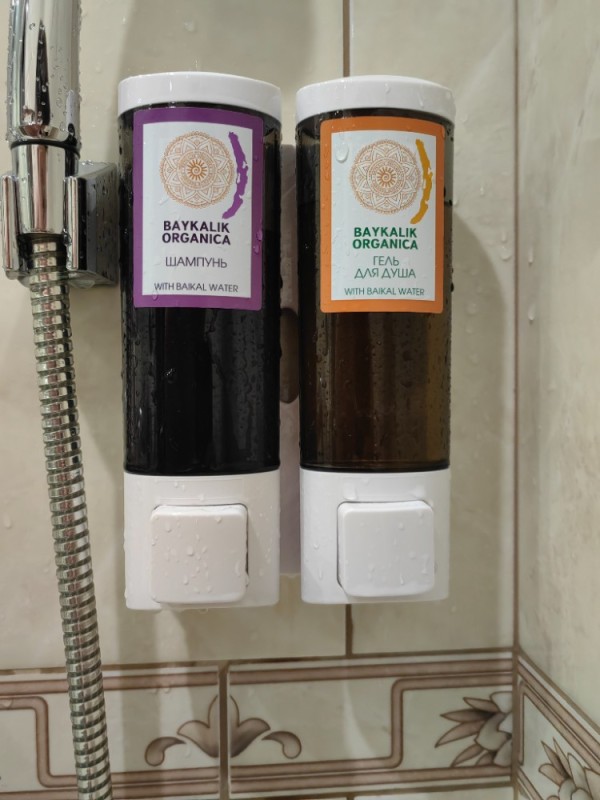 Create meme: wall mounted dispenser for shampoo and shower gel, liquid soap dispenser wall mounted, shampoo dispenser in the bathroom wall-mounted plastic