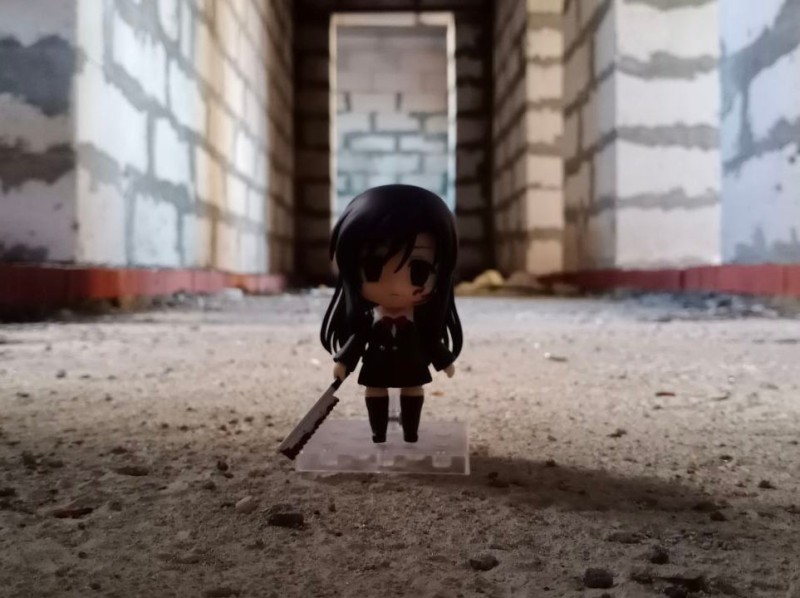 Create meme: Mikasa Ackerman is a nendoroid, figure , Mikasa Nendoroid