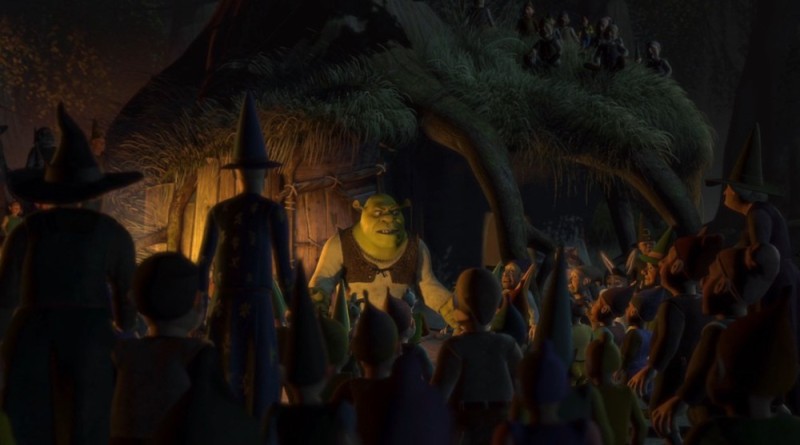 Create meme: Shrek , Shrek: Halloween cartoon 2010, Shrek 1 swamp