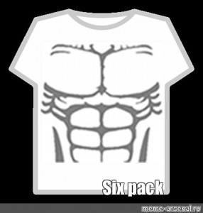 roblox shirt abs