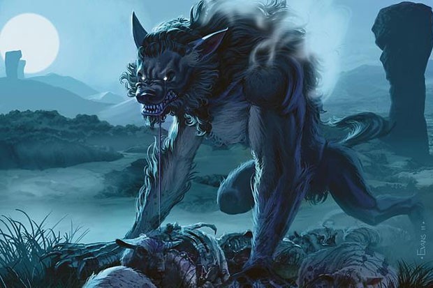 Create meme: werewolf wolf werewolf, wolf monster, werewolf fantasy