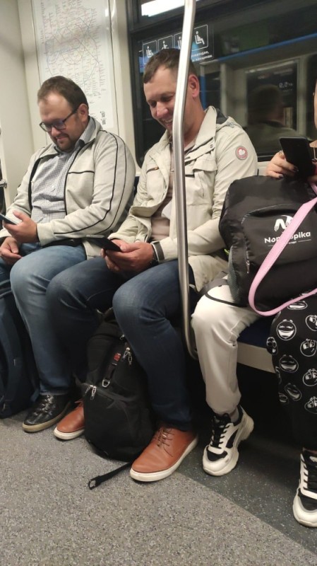 Create meme: mods in metro, fashionistas in the subway, funny people in the subway