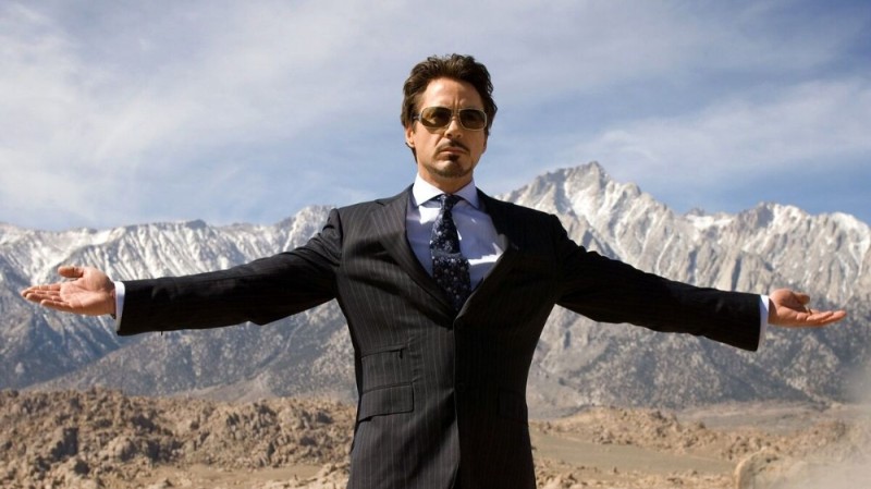 Create meme: Robert Downey Jr. throws up his hands, Robert Downey Jr Tony stark, Iron man tony Stark