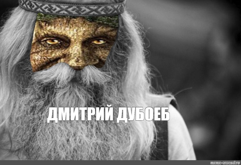 Create meme: the beard of the Slavs, the Slavic elder, the Slavic sage
