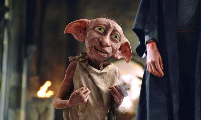 Create meme: Harry Potter Dobby, The elf from Harry Potter Dobby, Dobby is free 