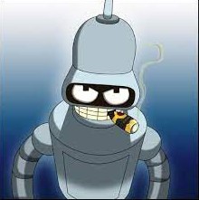 Create meme: futurama robot, robot bender from futurama, futurama Bender
