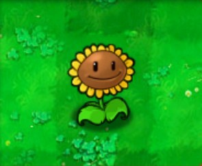 Create meme: sunflower from plants vs zombies