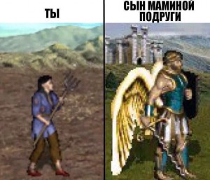 Создать мем: архангел, герои меча и магии, герои 3