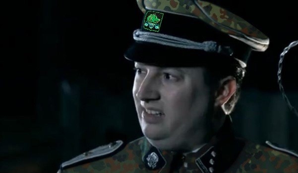 Create meme: we have skulls on our caps hans maybe we are the villains, Hans, Are we villains Hans