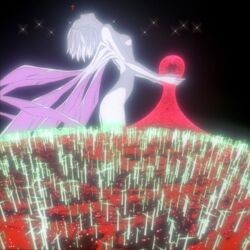 Создать мем: третий удар евангелион, аниме the end of evangelion, конец евангелиона мультфильм 1997