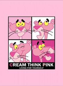 Create meme: pink Panther art, the pink Panther is crying, pink panther art