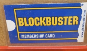 Create meme: label, blockbuster