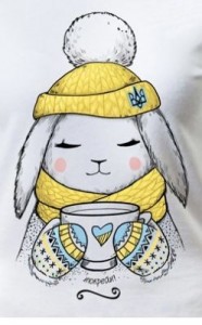 Create meme: cute Bunny, rabbit pattern, the drawings are cute