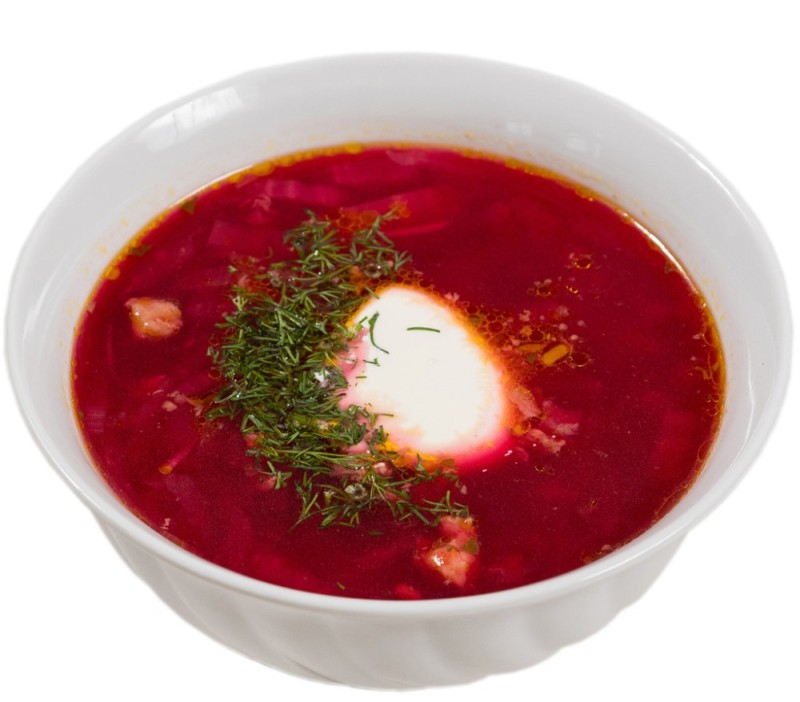 Create meme: lean borscht, a plate of borscht, borscht on a white background