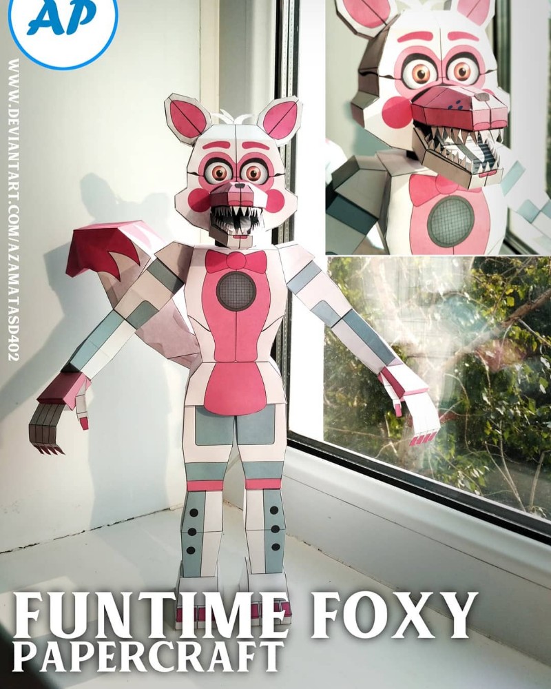 Funtime Freddy Five Nights At Freddy's Sister Location Papercraft