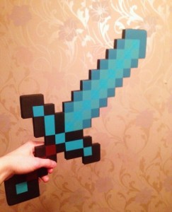 Create meme: diamond sword minecraft, mask minecraft, game minecraft