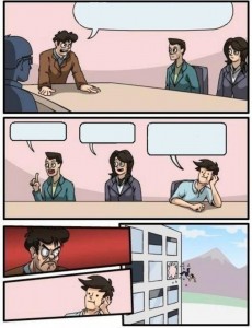 Create meme: meme the meeting was thrown out of the window template, comics, jokes comics