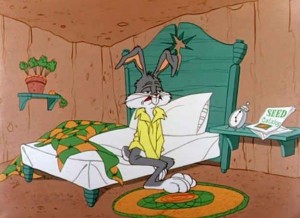 Create meme: good morning, looney tunes, bugs Bunny