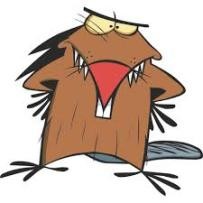 Создать мем: angry beavers, рок за бобров стикеры, бобер