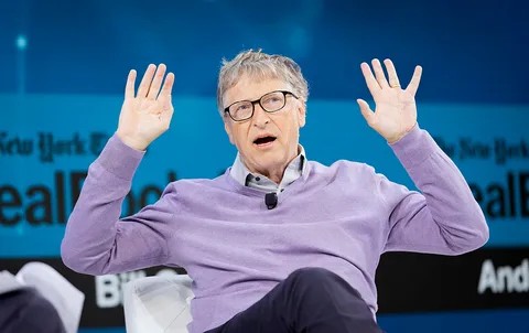 Create meme: bill gates' fortune, bill gates says goodbye, bill gates biography