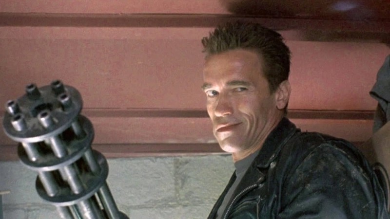 Create meme: Schwarzenegger terminator 2 smile, Schwarzenegger in terminator, schwarzenegger smile terminator