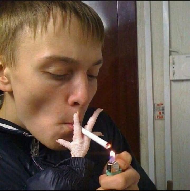 Create meme: the kid with the cigarette, people, kid 