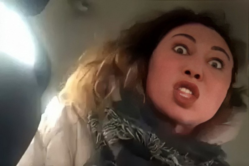 Create meme: meme girl woman, laughing meme, In a taxi, a woman screams