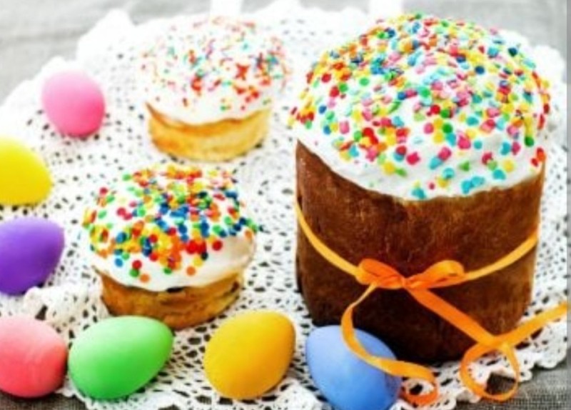 Create meme: cake, baking for Easter except Easter cake and Easter, Easter cake