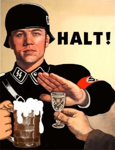 Create meme: no, propaganda posters, bottle