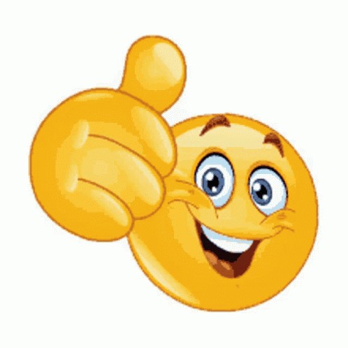 Create meme: smiley , smiley face thumbs up, smiley face on a transparent background
