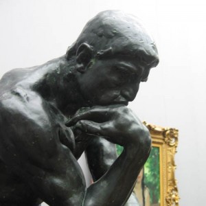 Create meme: Auguste Rodin, the thinker Rodin Wallpapers, the statue of the thinker