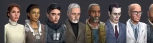 Создать мем: half life g man, g man half life alyx, g man alyx