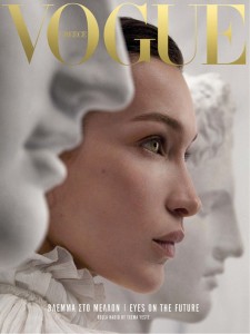 Create meme: Girl, Vogue, the cover of vogue