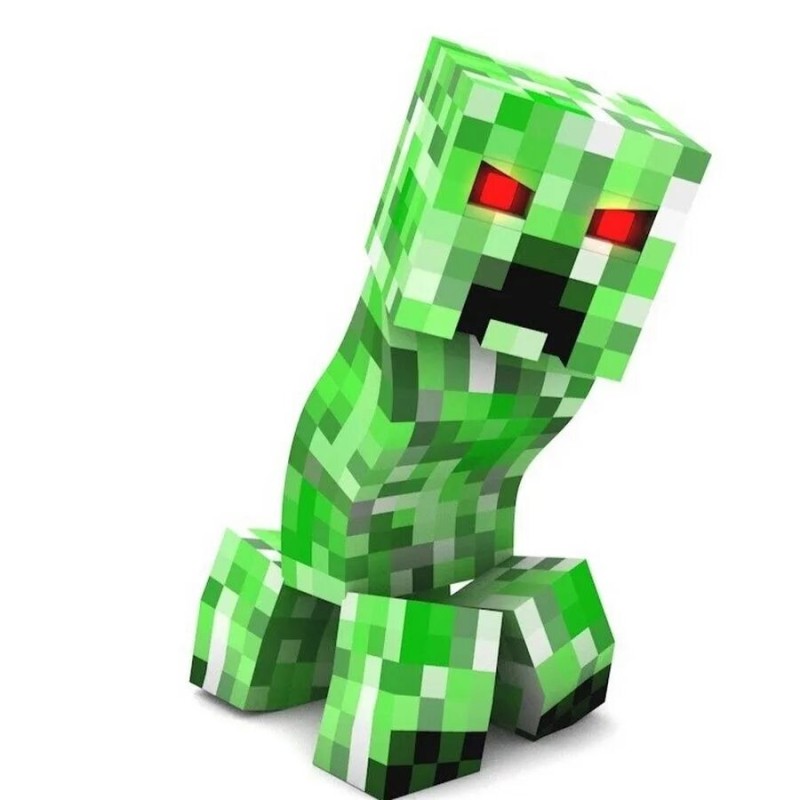 Создать мем: крипер на белом фоне, крипер minecraft, minecraft creeper