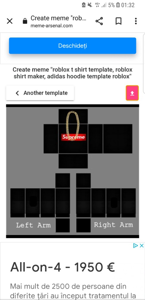 Create meme roblox shirt, roblox template, the get clothing