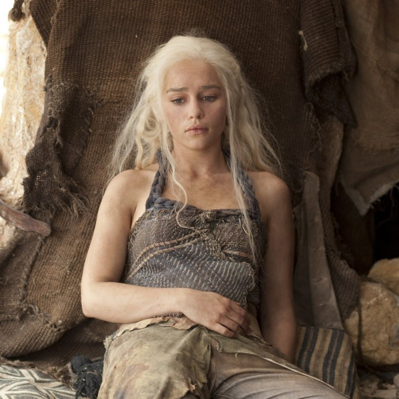 Create meme: daenerys Targaryen , Emilia Clarke as daenerys Targaryen, emilia clarke game of thrones